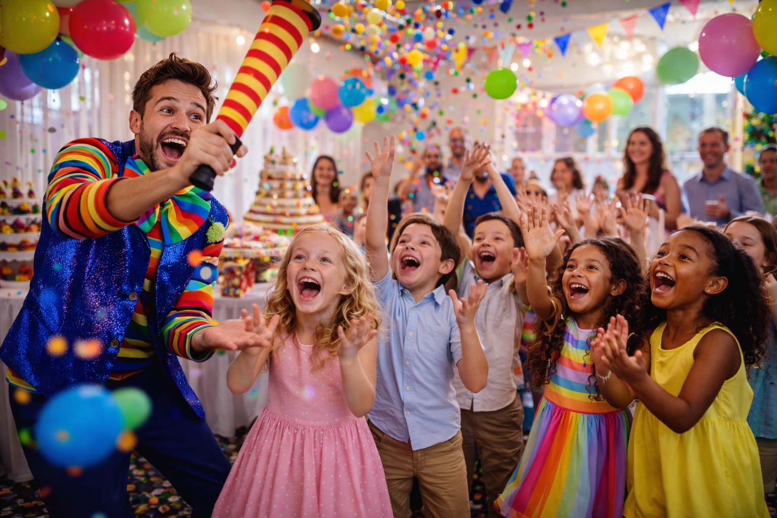 Kids entertainment magician at a Vancouver party