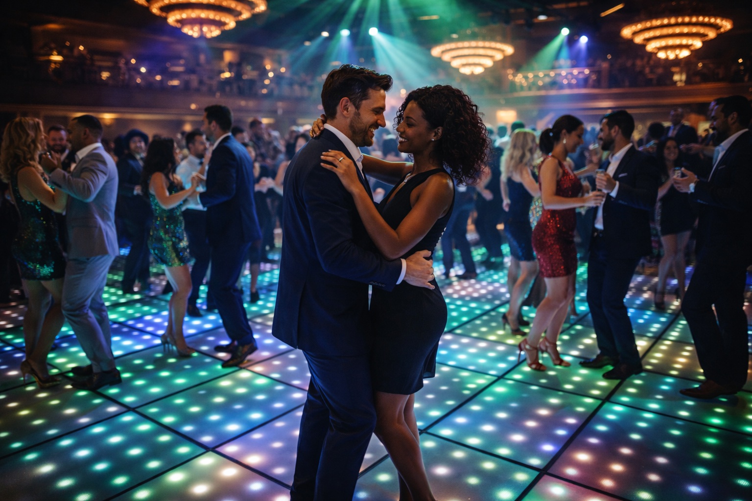 LED dance floor rental for Vancouver events